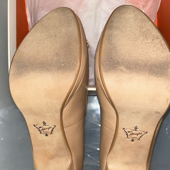 Anthropologie Ms Albright tan heels - Picture 12 of 14